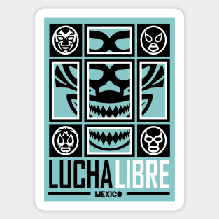 LUCHALIBRE MEXICO5 Sticker